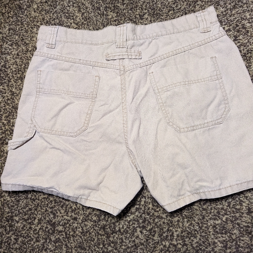Women's bandolinoblu beige shorts 6 100% cotton